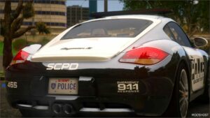 GTA 5 Vehicle Mod: Nfshp: 2010 Pfister Cayman S Scpd Add-On | NON ELS | Sounds | Template (Image #4)