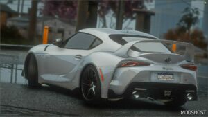 GTA 5 Toyota Vehicle Mod: 2020 Toyota GR Supra Add-On / Fivem (Image #4)