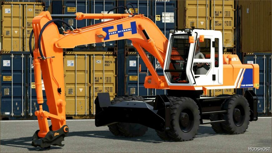 FS22 Hitachi Forklift Mod: FH200W (Featured)