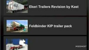 ETS2 Feldbinder Mod: Body for Rigid and Revised Trailer Addon by Kast V2.0 (Image #2)