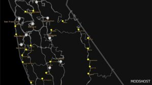 ATS Map Mod: More American Cities (California) V1.2 (Image #3)