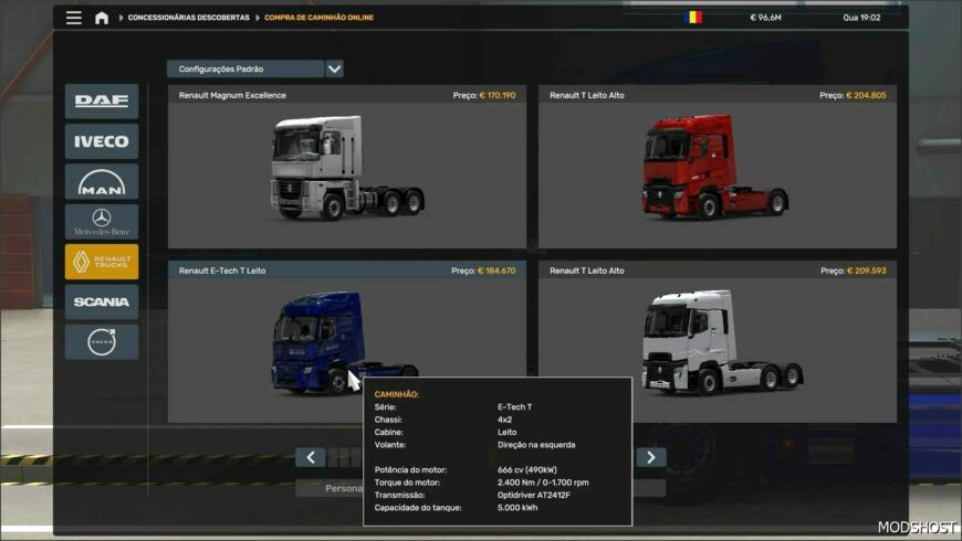 ETS2 Mod: Battery 5000 KWH 18/10/2024 1.52 (Featured)