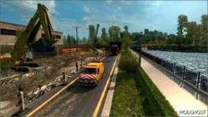 ETS2 Poland Map Mod: Rebuilding V2.5.10.3 1.52 (Image #2)