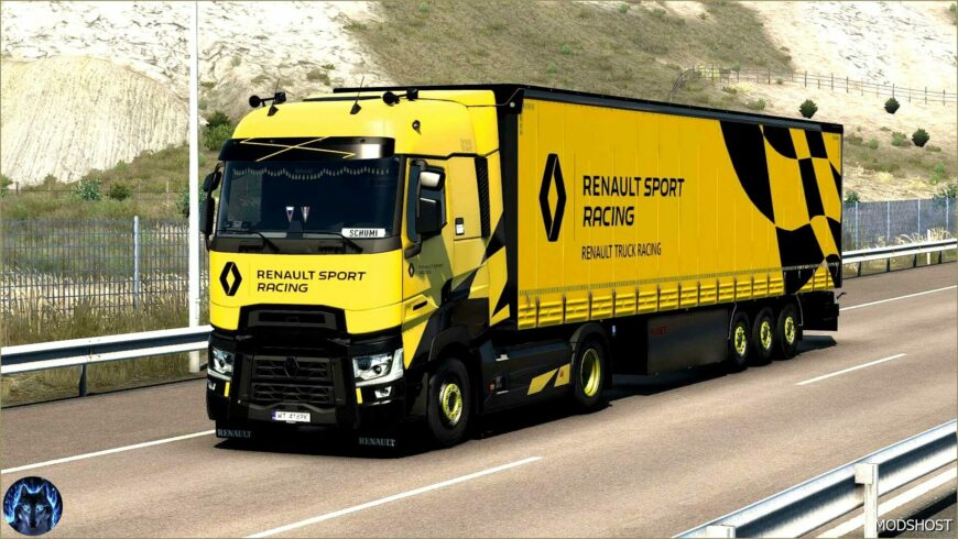 ETS2 Tuning Truck Mod: Renault T Reworked V1.7 (Featured)