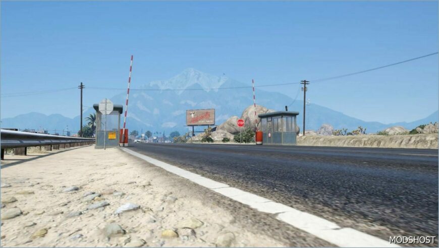 GTA 5 Map Mod: Middle-East Sandy Checkpoints V1 Beta (Featured)