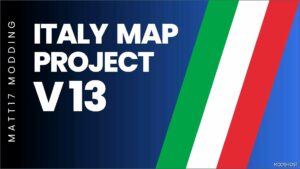 ETS2 Mod: Italy Map Project V13 1.52 (Featured)