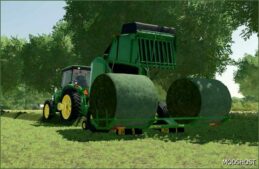 FS22 John Deere Baler Mod: 561R + Accumulator (Featured)