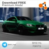 BeamNG BMW Car Mod: 💎 ᴠɪᴘ BMW M6 F06F13 V1.1 🏎️✨ 0.33 (Image #4)