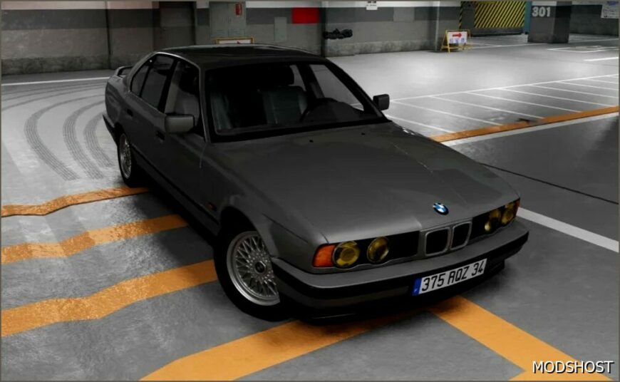 BeamNG BMW Car Mod: E34 BIG Update V4.0 0.33 (Featured)