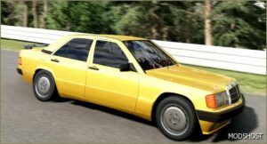 BeamNG Mercedes-Benz Car Mod: W201 190 (+Evolution) V2.0 0.33 (Image #3)