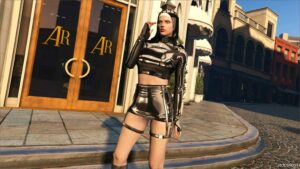 GTA 5 Player Mod: NUN SET for MP Female (Featured)