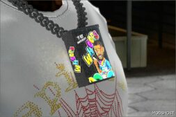 GTA 5 Player Mod: J Mane Whoops Chain for MP Male (Image #2)