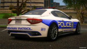 GTA 5 Maserati Vehicle Mod: Nfshp: 2009 Maserati Granturismo S Scpd Add-On | NON ELS | Sounds | Template (Image #2)