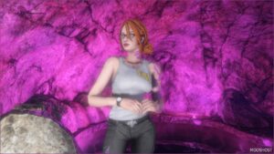 GTA 5 Player Mod: Kinzie (Saints ROW GAT OUT of Hell) Add-On PED (Image #4)