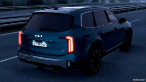 ETS2 Kia Car Mod: Telluride SX X-Pro 2024 V2.4 1.52 (Image #2)