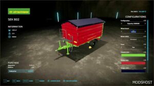 FS22 Strautmann Trailer Mod: 802 V1.1 (Featured)