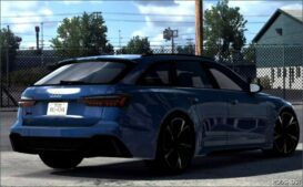 ATS Audi Car Mod: RS6 Avant C8 2020 V1.5 1.52 (Image #2)