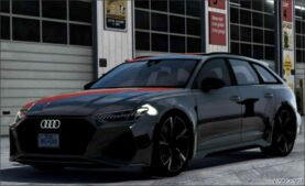 ATS Audi Car Mod: RS6 Avant C8 2020 V1.5 1.52 (Image #3)