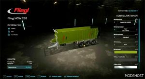 FS22 Fliegl Implement Mod: ASW288 Schubboden Multi Trailer V2.3 (Image #4)