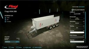 FS22 Fliegl Implement Mod: ASW288 Schubboden Multi Trailer V2.3 (Image #6)