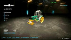 FS22 Implement Mod: Yumz SD803 Roller (Image #2)