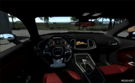 ATS Dodge Car Mod: Challenger SRT Hellcat Widebody 2018 V2.1 1.52 (Image #3)