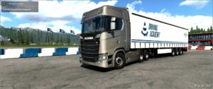 ETS2 Mod: Driving Academy Additions More Trucks to Choose from 6×2, 6×4 and EVS 1.51 (Image #2)