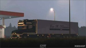 ETS2 Standalone Truck Mod: Scania T580 Klemmensen+Trailer V4.0 1.52 (Image #5)