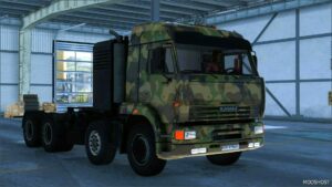 ETS2 Kamaz Truck Mod: 6460 1.51/1.52 (Featured)