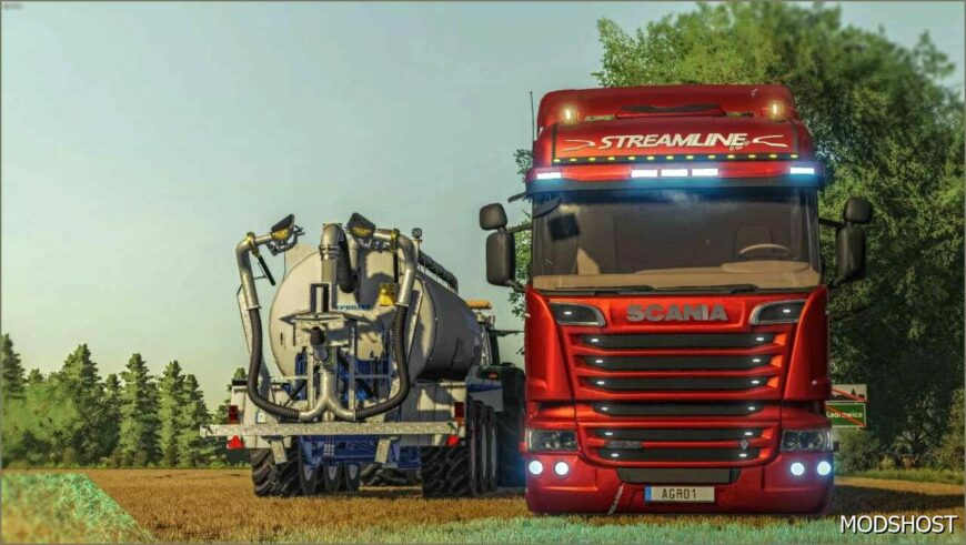 FS22 Scania Truck Mod: Streamline Euro 5 V1.2 (Featured)