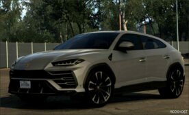 ATS Lamborghini Car Mod: Urus 2018 V1.4 1.52 (Featured)