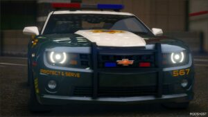 GTA 5 Chevrolet Vehicle Mod: Nfshp: 2010 Chevrolet Camaro SS Scpd Add-On | NON ELS | Sounds | Template (Image #4)