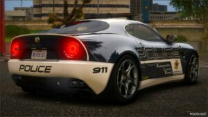 GTA 5 Alfa Romeo Vehicle Mod: Nfshp: 2007 Alfa Romeo 8C Competizione Scpd Add-On | NON ELS | Sounds | Template (Image #2)