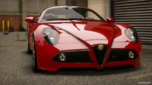 GTA 5 Alfa Romeo Vehicle Mod: Nfshp: 2007 Alfa Romeo 8C Competizione Add-On | Template (Image #4)