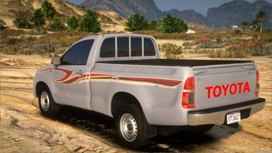 GTA 5 Toyota Vehicle Mod: Hilux 2014 Replace / Fivem (Featured)