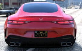 GTA 5 Vehicle Mod: Mercedes-Amg GT63 GT55 Coupe 2024 Add-On | Sound | Animated V1.1 (Image #4)