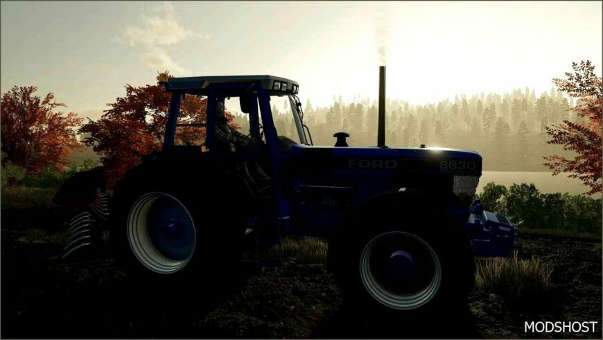 FS22 Ford Tractor Mod: 8830 (Featured)