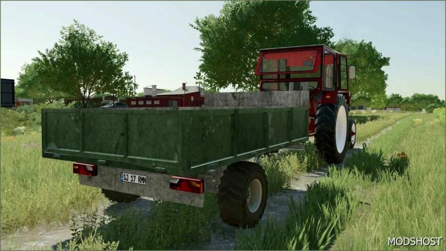 FS22 Mod: Monoaxle Trailer (Featured)