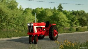 FS22 International Tractor Mod: Farmall 966 Narrow Front Upgraded (Featured)