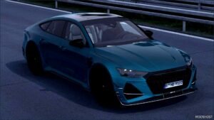 ETS2 Audi Car Mod: ABT RS7 C8 2023 V1.5 1.52 (Featured)