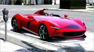 GTA 5 Ferrari Vehicle Mod: Monza SP1 (Image #2)