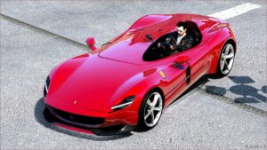 GTA 5 Ferrari Vehicle Mod: Monza SP1 (Image #6)