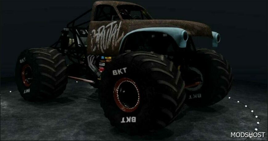 BeamNG Mod: Brutal CRD Monster Truck v1.1 0.33 (Featured)