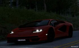 ATS Lamborghini Car Mod: Countach LPI 800-4 2022 V1.5 1.52 (Image #3)