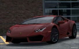 ATS Lamborghini Car Mod: Huracan LP 580-2 2017 V2.1 1.52 (Featured)