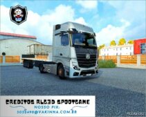 ETS2 Mercedes-Benz Truck Mod: Mercedes Benz NEW Actros 2019 1.52 (Featured)