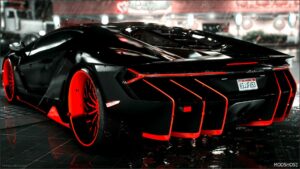 GTA 5 Lamborghini Vehicle Mod: 2017 Lamborghini Centenario on Rucci Ounces (Image #3)