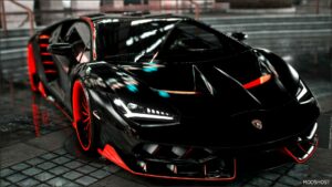 GTA 5 Lamborghini Vehicle Mod: 2017 Lamborghini Centenario on Rucci Ounces (Image #6)