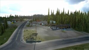 ATS ProMods Map Mod: Road Connection between Promods Canada and Alaska – North to The Future V0.2 1.52 (Image #3)