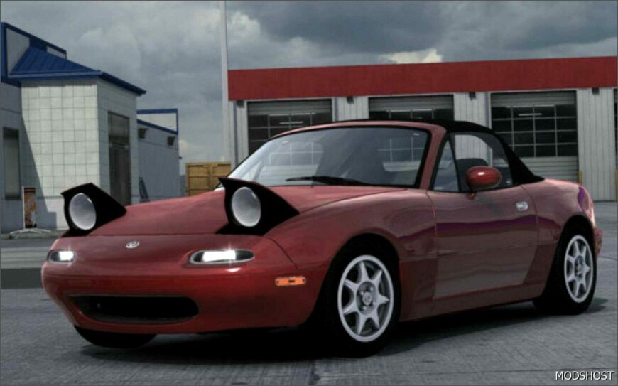 ATS Mazda Car Mod: MX-5 Miata NA V1.7 1.52 (Featured)